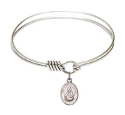 St. Jadwiga of Poland Custom Bangle - Silver